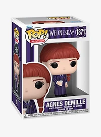 Funko Pop! Television Wednesday Agnes DeMille Vinyl Figure