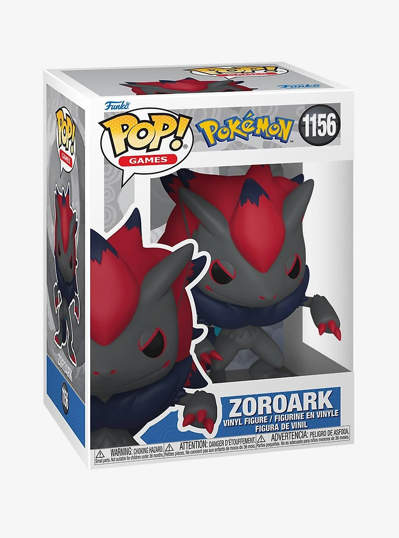 Funko Pop! Games Pokémon Zoroark Vinyl Figure