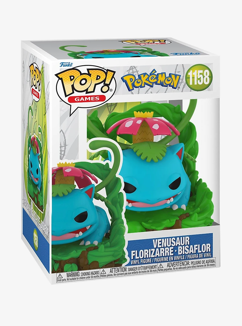 Funko Pop! Games Pokémon Venusaur Vinyl Figure