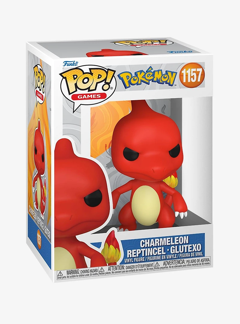 Funko Pop! Games Pokémon Charmeleon Vinyl Figure