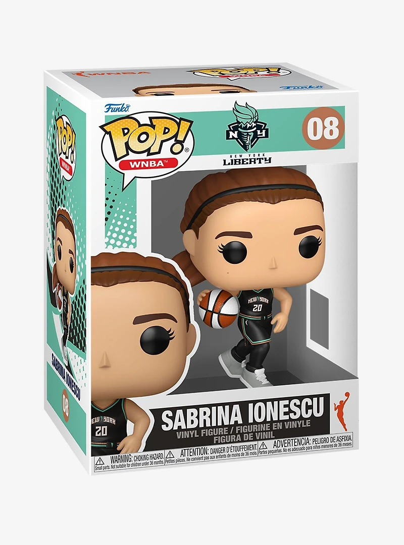Funko Pop! WNBA New York Liberty Sabrina Ionescu Vinyl Figure