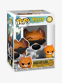 Funko Pop! Disney Oliver and Company Dodger With Oliver Vinyl Figure
