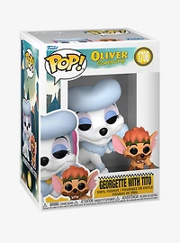 Funko Pop! Disney Oliver and Company Georgette With Tito Vinyl Figure