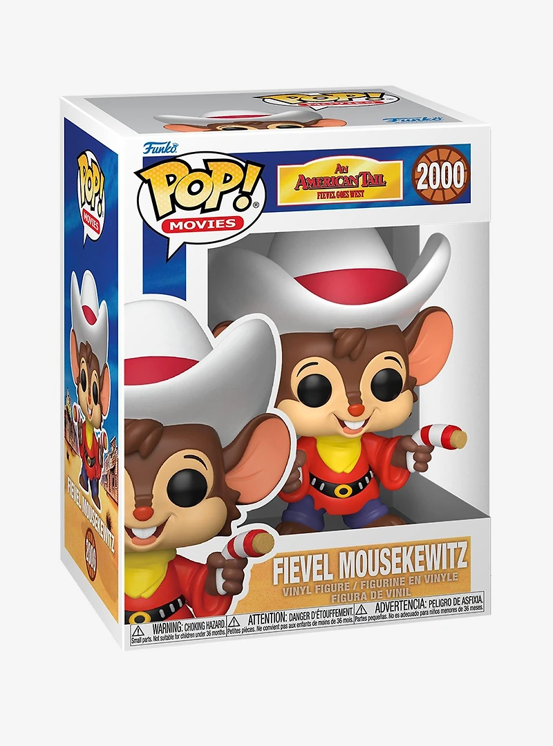 Funko Pop! Movies An American Tail: Fievel Goes West Fievel Mousekewitz Vinyl Figure