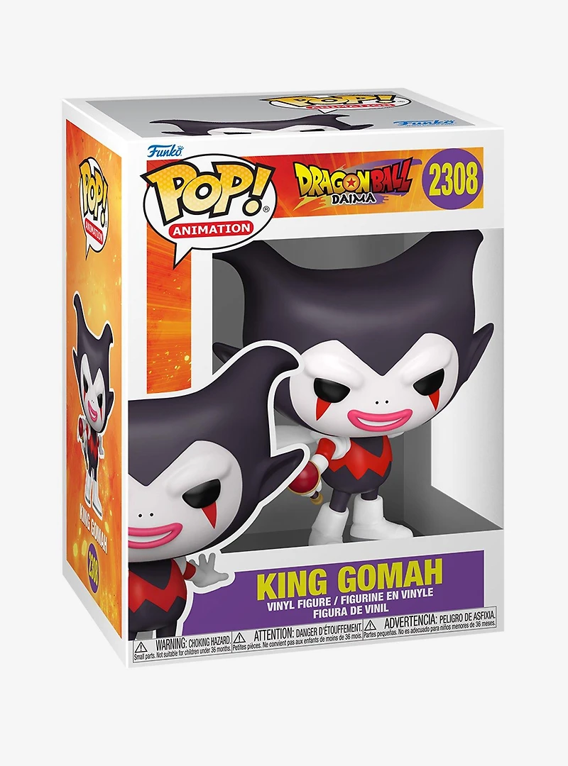 Funko Pop! Animation Dragon Ball DAIMA King Gomah Vinyl Figure