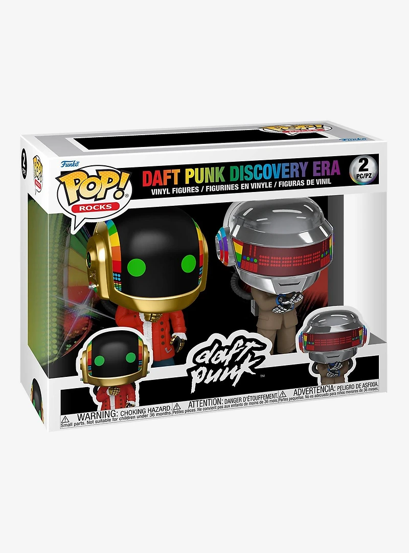 Funko Pop! Rocks Daft Punk Discovery Era Vinyl Figure Set