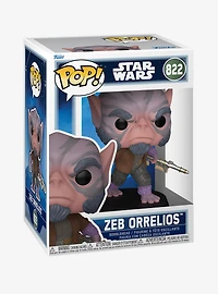 Funko Pop! Star Wars The Mandalorian and Grogu Zeb Orrelios Vinyl Bobblehead