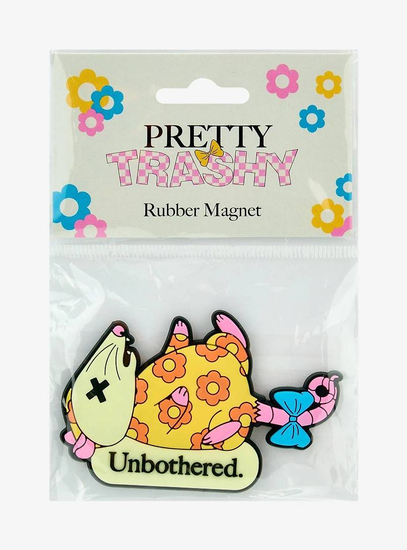 Pretty Trashy Unbothered Possum Magnet