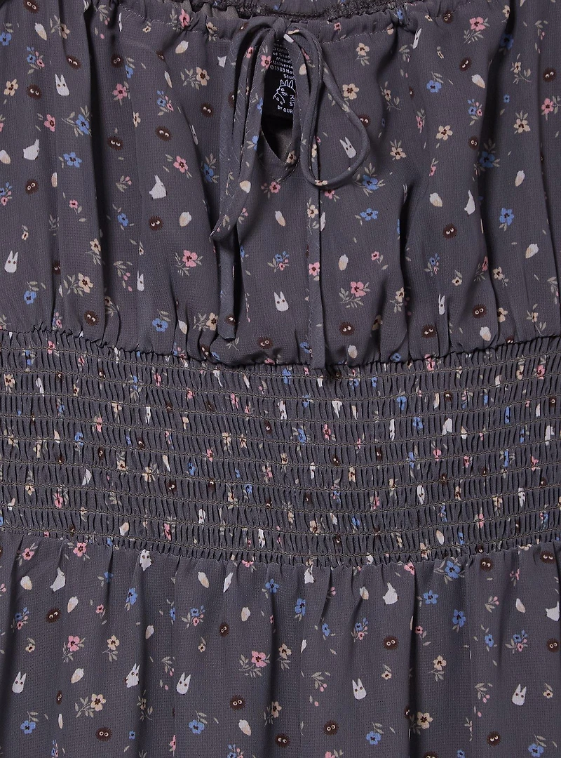 Studio Ghibli® My Neighbor Totoro Icons Floral Plus Dress — BoxLunch Exclusive