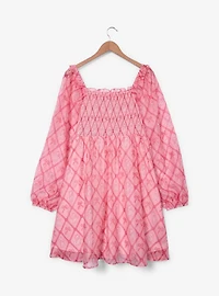 Disney The Aristocats Marie Chiffon Plus Long Sleeve Dress — BoxLunch Exclusive