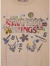 Stranger Things Doodle Icons Women's Crewneck - BoxLunch Exclusive