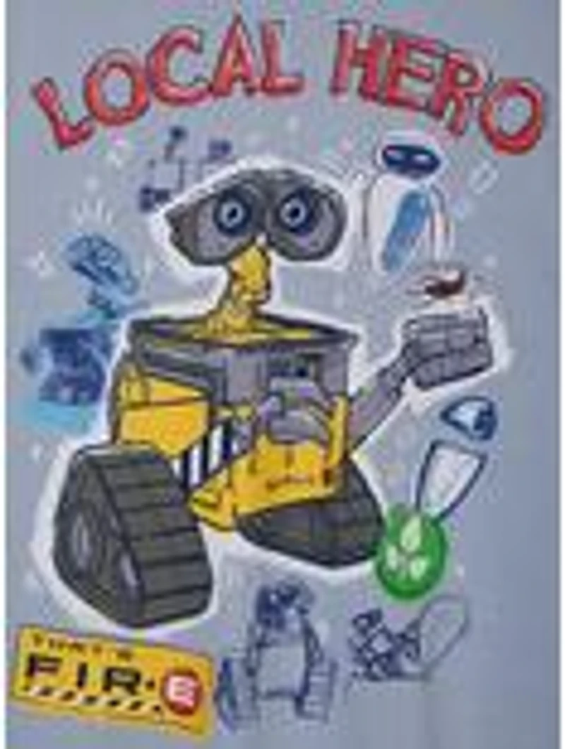 Disney Pixar WALL-E Local Hero Doodles Women's T-Shirt - BoxLunch Exclusive