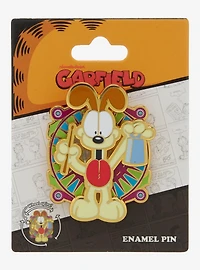 Garfield Odie Cowbell Spinning Enamel Pin — BoxLunch Exclusive