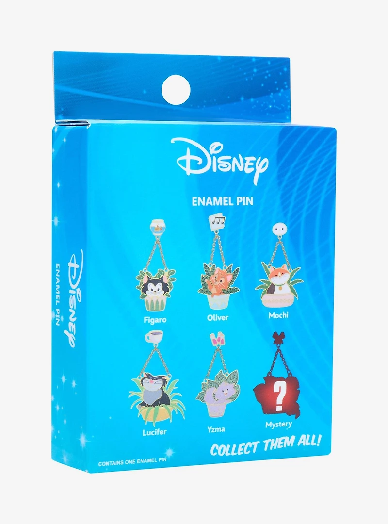 Disney Cats in Planters Blind Box Enamel Pin — BoxLunch Exclusive