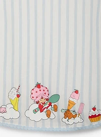 Strawberry Shortcake Desserts Striped Women's Cropped Linen Tank - BoxLunch Exclusive