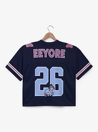 Disney Winnie the Pooh Eeyore Women's Cropped Football Jersey - BoxLunch Exclusive