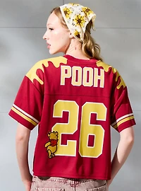 Disney Winnie the Pooh Women's Cropped Football Jersey - BoxLunch Exclusive