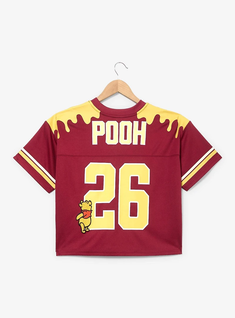 Disney Winnie the Pooh Women's Cropped Football Jersey - BoxLunch Exclusive
