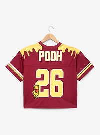 Disney Winnie the Pooh Women's Cropped Football Jersey - BoxLunch Exclusive