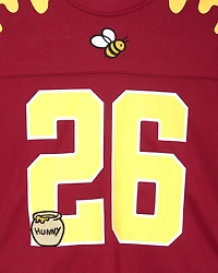 Disney Winnie the Pooh Women's Cropped Football Jersey - BoxLunch Exclusive