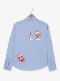Strawberry Shortcake Sweet Treats Women's Long Sleeve Button-Up — BoxLunch Exclusive