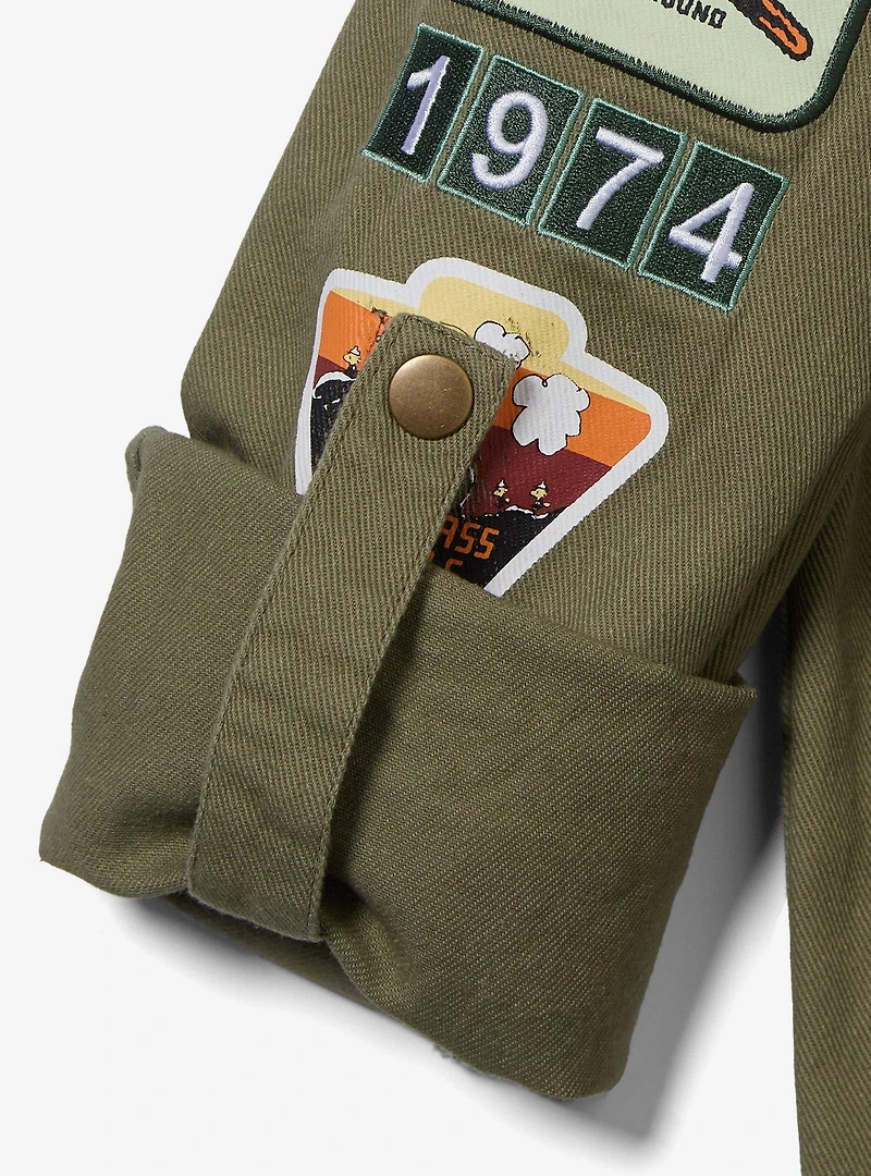 Peanuts Beagle Scouts Icons Women's Button-Up — BoxLunch Exclusive