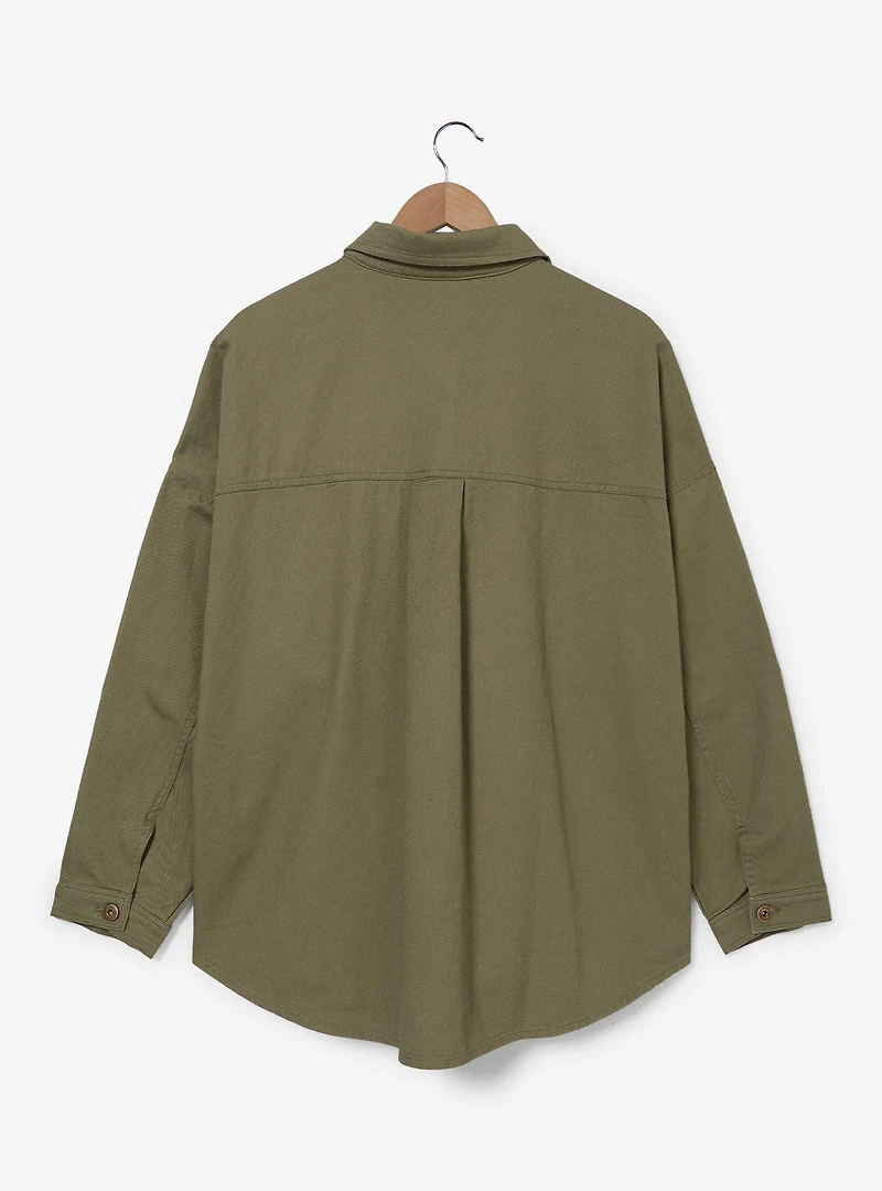 Peanuts Beagle Scouts Icons Women's Plus Button-Up — BoxLunch Exclusive