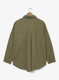 Peanuts Beagle Scouts Icons Women's Plus Button-Up — BoxLunch Exclusive