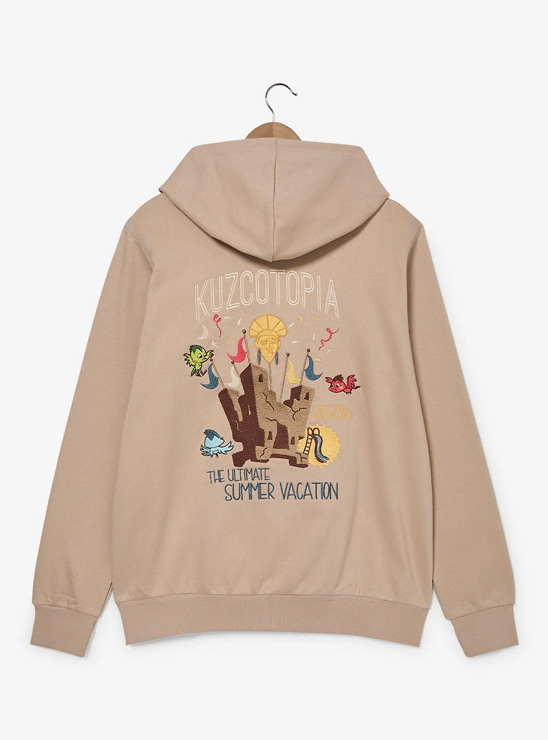 Disney The Emperor's New Groove Kuzcotopia Zippered Hoodie — BoxLunch Exclusive