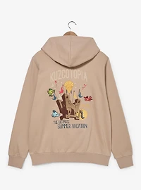 Disney The Emperor's New Groove Kuzcotopia Zippered Hoodie — BoxLunch Exclusive