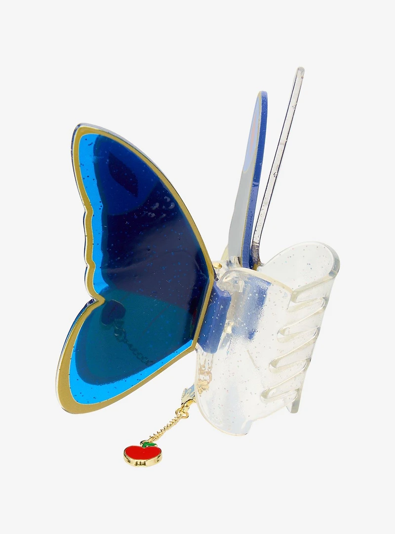 Disney Snow White and the Seven Dwarfs Snow White Butterfly Claw Clip with Charm — BoxLunch Exclusive