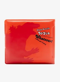 Whatever! Makes You Happy Chibi Godzilla Raids Again Father & Son Padded Vinyl Snap Wallet