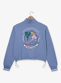 Disney Alice Wonderland Croquet Club Women's Plus Cropped Quarter Zip — BoxLunch Exclusive