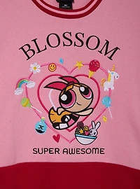 The Powerpuff Girls Blossom Panel Crewneck — BoxLunch Exclusive