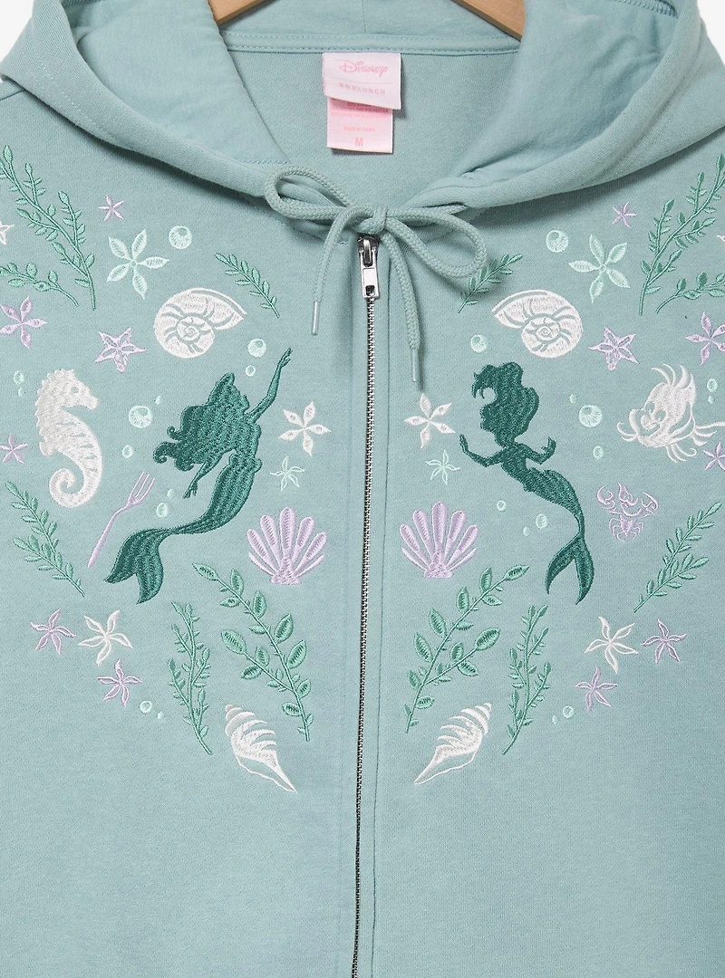 Disney The Little Mermaid Ariel Seashell Zip Hoodie — BoxLunch Exclusive
