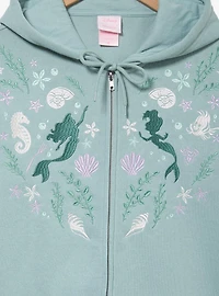 Disney The Little Mermaid Ariel Seashell Zip Hoodie — BoxLunch Exclusive