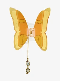 Disney Beauty and the Beast Belle Butterfly Claw Clip with Charm — BoxLunch Exclusive