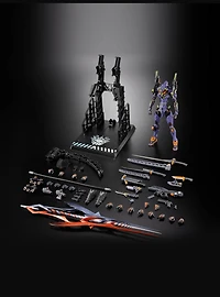 Bandai Namco Rebuild of Evangelion Metal Build Evangelion 01 Test Type 01 (30th Eith The Spear of Gaius) Figure