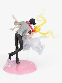 Bandai Namco Sailor Moon FiguartsZero Chouette Usagi and Tuxedo Mask (Moonlight Glow Edition) Figure