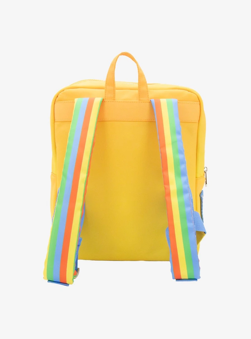 Whatever! Makes You Happy Rainbow Brite Pin Display Mini Backpack