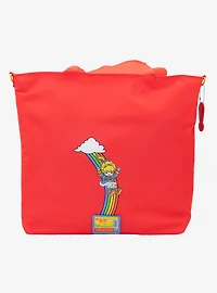 Whatever! Makes You Happy Rainbow Brite Puffy Tote Bag