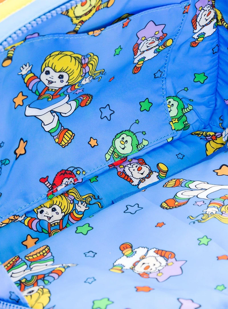 Whatever! Makes You Happy Rainbow Brite Characters Crossbody Bag