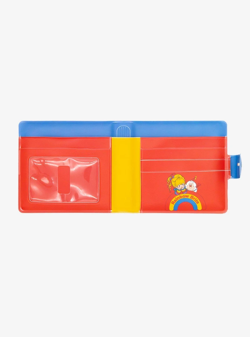 Whatever! Makes You Happy Rainbow Brite Vinyl Snap Wallet