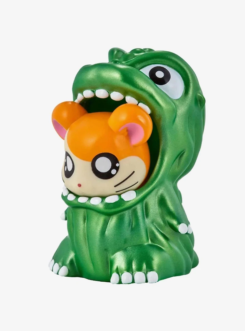 Bandai Namco Godzilla x Hamtaro Movie Monster Series Godziham-kun Figure (Metallic Green Ver.)