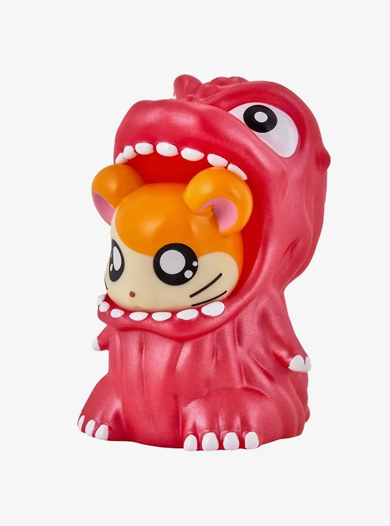 Bandai Namco Godzilla x Hamtaro Movie Monster Series Godziham-kun Figure (Metallic Red Ver.)