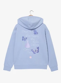 Wicked Glinda Embroidered Butterflies Women's Hoodie - BoxLunch Exclusive