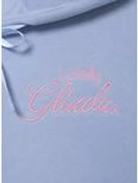 Wicked Glinda Embroidered Butterflies Women's Hoodie - BoxLunch Exclusive