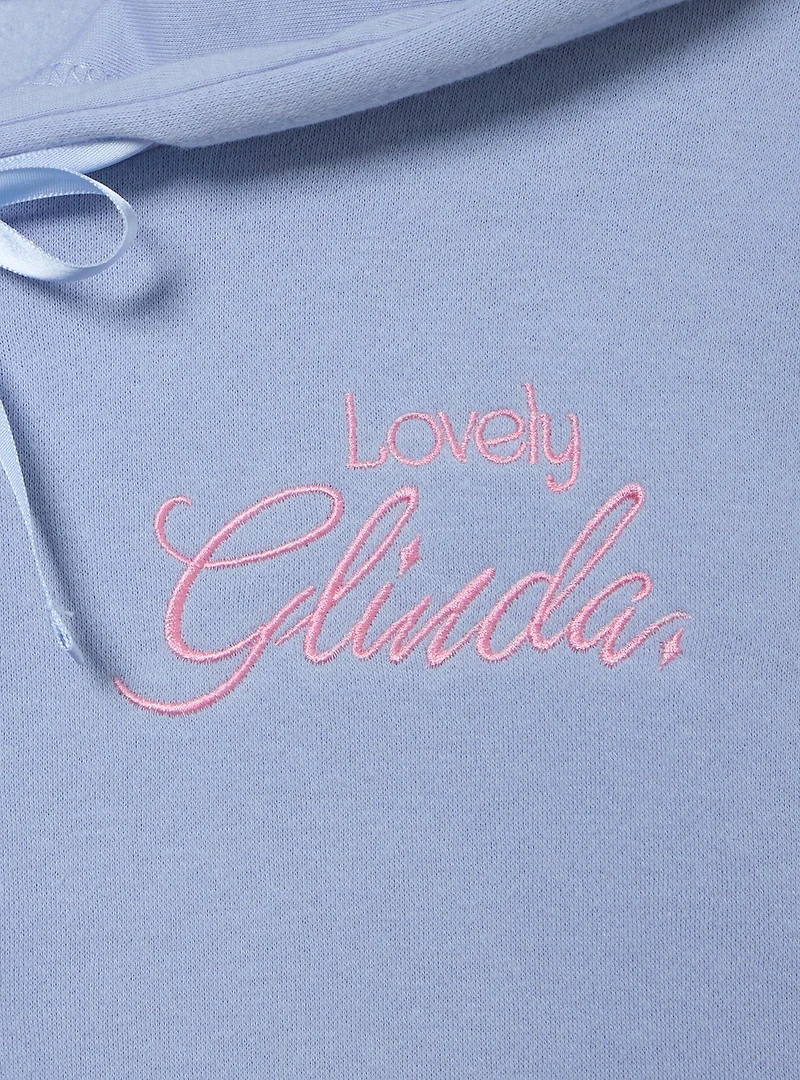Wicked Glinda Embroidered Butterflies Women's Hoodie - BoxLunch Exclusive