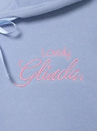 Wicked Glinda Embroidered Butterflies Women's Hoodie - BoxLunch Exclusive