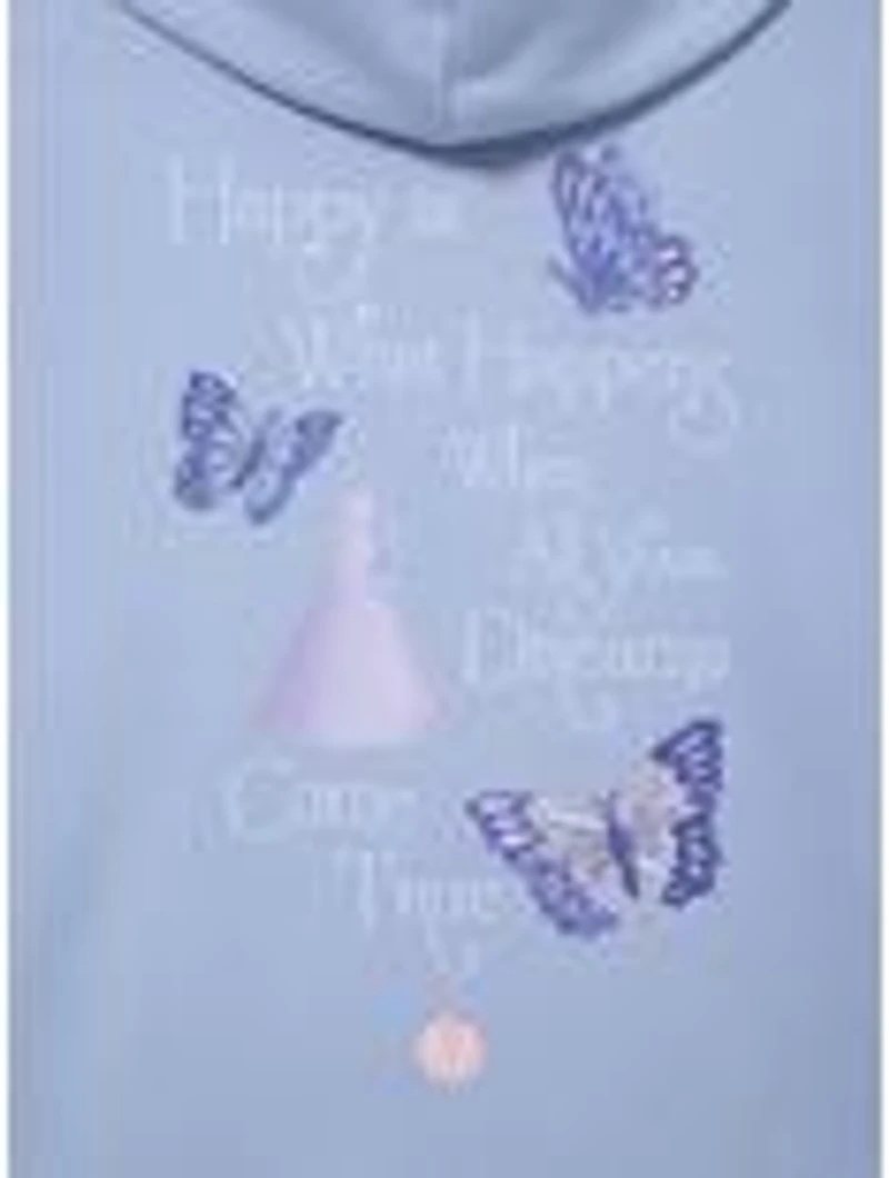 Wicked Glinda Embroidered Butterflies Women's Hoodie - BoxLunch Exclusive